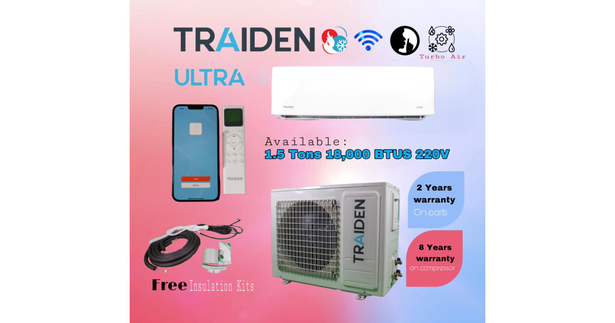 TRAIDEN ULTRA 220V 1.5 TON